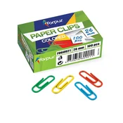 Sponka papirna 26/100 barvna plastificirana NN
