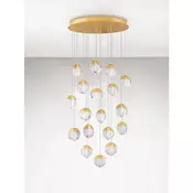 ALICIA LED LUSTER 18X ZLATNA 90W IP20 3000K TRIAC DIMABILNA NL9124126