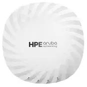 HPE Aruba Networking AP-755 (RW) Tri Radio 4x4 Wi-Fi 7 Internal Antennas Campus Access Point Bijelo Podrška za napajanje putem Etherneta (PoE)