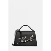 Usnjena torbica Karl Lagerfeld
