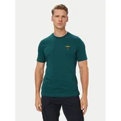 Aeronautica Militare Majica 262TS1580UJ00372 Temno zelena Regular Fit