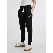 Puma ESS+ BLOSSOM SCRIPT PANTS TR, ženske hlace, crna 679350