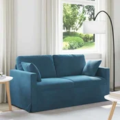 Sofa Plava 158 x 78 x 80 cm Baršun