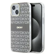 DKNY Etui DKNY IML Mono & Stripe MagSafe za iPhone 15/14/13 - bež