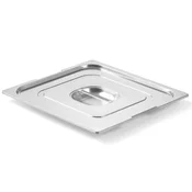 shumee Pokrov za posodo GN Profi Line z izrezom za ročaje GN2/3 354x325mm nerjaveče jeklo - Hendi 804216