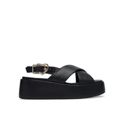 Sandali LOVE MOSCHINO JA16137I0OIA0000 Črna
