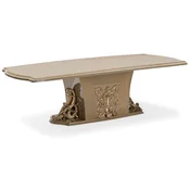 Casa Padrino luxury baroque dining table gray/gold - Magnificent baroque style kitchen table - Luxury baroque dining room furniture - Baroque dining room furniture - Baroque interior