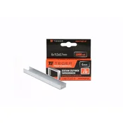 shumee Set PROFESSIONAL tapetniških sponk (tip J/53) 6/11,3/0,7 mm/1000 kos/TEGER