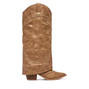 Kavbojski škornji Steve Madden Stagecoach 11005660 Rjava