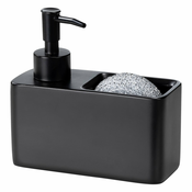 WENKO 55076100 - Dozator za sapun BLACK OUTDOOR KITCHEN 14,5x14,3 cm crna
