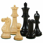 Šahovske figure Oxford Ebonised 3.75''Šahovske figure Oxford Ebonised 3.75''