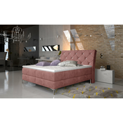 Boxspring postelja Adel - 160x200 cm