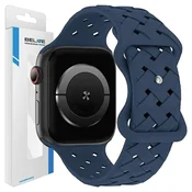 Beline BELINE APPLE WATCH SILIKONSKO TKAN PAŠEK 38/40/41MM GLOBOKO MODRA, (21969091)