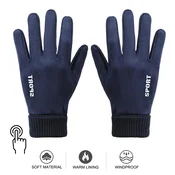 Rukavice za touch screen Sport plave