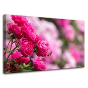 shumee Platno z motivom botaničnega cvetja 100x60 cm