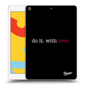 Crna silikonska maskica za Apple iPad 10.2 2019 (7. gen) - Do it. With love.