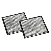 INF 2-paket aluminijastih maščobnih filtrov za mikrovalovne pečice, (21837557)