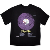 Prince Košulja Purple Rain Disc Unisex Black S