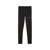 Mens Puma RUN Microfleece Tights, Black, Size XL, Sport