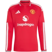 adidas Dres z dolgimi rokavi Manchester United Authentic Home Long Sleeve 2026/27