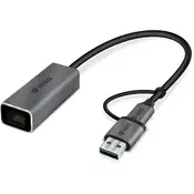 Yenkee Zmanjšanje YTC 013 USB C to RJ-45 Ethernet
