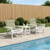 vidaXL 2-delne blazine za visok naslon GEMERT 2 pcs 100% poliester