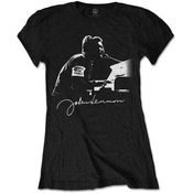 John Lennon People For Peace Black S Ženske Majica