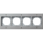 Gira Gira okvir pokrova 4f.aluminij 021465, (20891174)