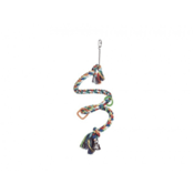 Trixie Flexible Rope Spiral Perch With Screw Fixing Ptičji ostriž 50 cm