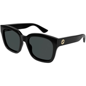 Gucci GG1338S 001 ONE SIZE (54) Črna/Siva