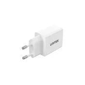 Unitek Unitek P1113A-EU EU polnilnik 2x USB-A, 12W, bela