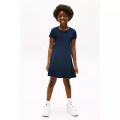 Otroška bombažna obleka Tommy Hilfiger