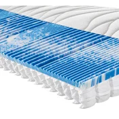 Sleeptex LEŽIŠČE Z ŽEPKASTIM VZMETENJE PERFECT TOUCH T 200/200 cm