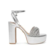 Nine West Sandali WFA2736-1 Srebrna