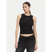 Calvin Klein Jeans Top LV047C201G Črna Slim Fit