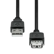 shumee ProXtend podaljševalni kabel USB 2.0 črne barve 0,5 m, 41014., USB2AAF-0005