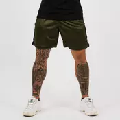 GymBeam Kratke hlače Vertical Military Green