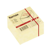 Fornax kocka samolepljivi listici 450 lis, 75x75 žuta 414395 ( A813 )