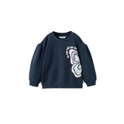 MANGO KIDS Majica MARI kremna/mornarska/svetlo modra/roza