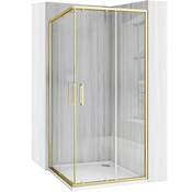 Rea City 80x80 tuš kabina Gold Brush