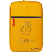 Canyon CSZ-03 nahrbtnik za 15,6 prenosni računalnik, 20x25x40cm, 20L, ročna prtljaga, rumena