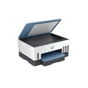 HP Smart Tank 725 vse-v-enem naprava A4: barvni brizgalni tiskalnik z dvopasovnim Wi-Fi za tiskanje, skeniranje in kopiranje, hitrost do 15/9 ppm.
