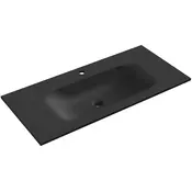 Mexen Vela vgradni umivalnik 101 x 46,5 cm, črna mat - 25231071