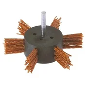 Cetka za poliranje - kružni režanj Nylon 6mm O 100 WOLFCRAFT