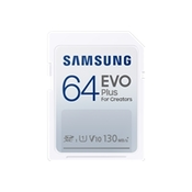 SAMSUNG SDXC EVO PLUS Memory Card 64GB
