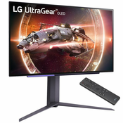 LG UltraGear OLED 27GS95QE-B, 67,3 cm (26,5 Zoll), 240Hz, G-SYNC Compatible, OLED - DP, 2xHDMI-27GS95QE-B