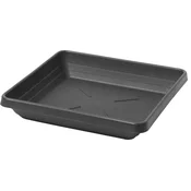 Plastia Kvadratna skleda Lotus - antracit 35x35