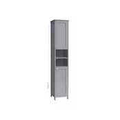 Songmics Kopalniška omarica 30x30x170 cm siva