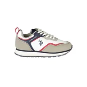 U.S. polo Assn. Patike za decake Nobik010Kcnh4_Biwhilgr03, Belo-Sive