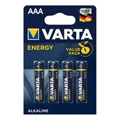 Northix Varta Energy Alkalne baterije AAA 4 kosi v pretisnem omotu